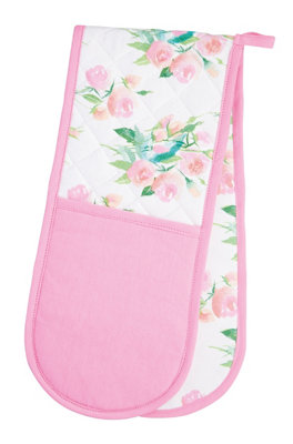 Kitchencraft Rose Double Oven Glove from B&Q