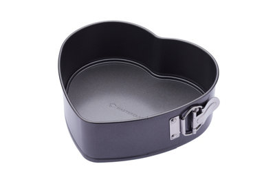 Masterclass Non-Stick Spring Form Heart Shape Cake Tin from B&Q