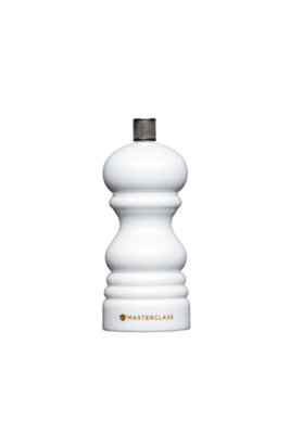 Masterclass Salt Or Pepper Mill 12CmWhite from B&Q