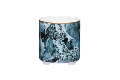 Kitchencraft Elegant Marble-Effect Ceramic Planter For Indoor Plants from B&Q