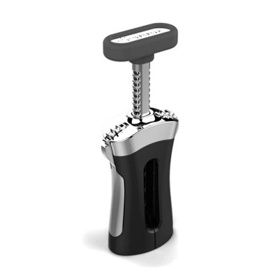 Rabbit Chrome Wing Corkscrew With Dual-Lever Design For Easy Wine Bottle Opening from B&Q