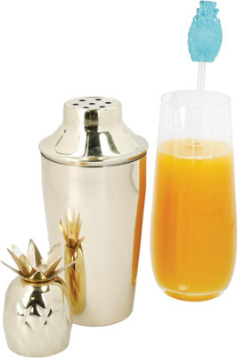 Barcraft Pineapple 325Ml Mini Pineapple Cocktail Shaker from B&Q