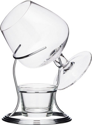 Barcraft Brandy And Cognac Warmer Gift Set from B&Q