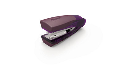 Rexel Centor Metal Half Strip 25 Sheet Office Stapler Bordeaux from B&Q