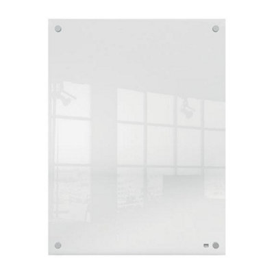B&Q -  Transparent Acrylic Wall Mounted Mini Whiteboard 600X450mm
