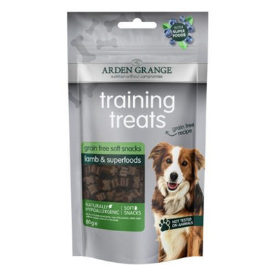 Arden Grange Ag Training Treats Gf With Fresh Lamb & Superfoods 80G (Pack Of 10) from B&Q