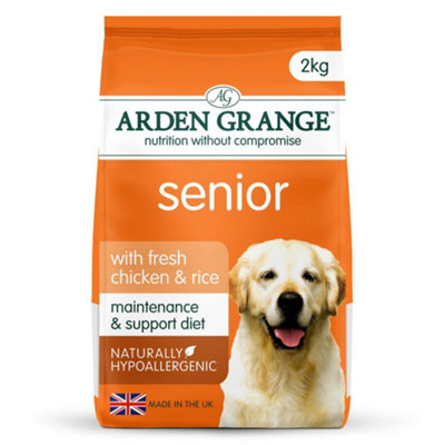 Arden Grange Senior With Fresh Chicken & Rice 2Kg from B&Q