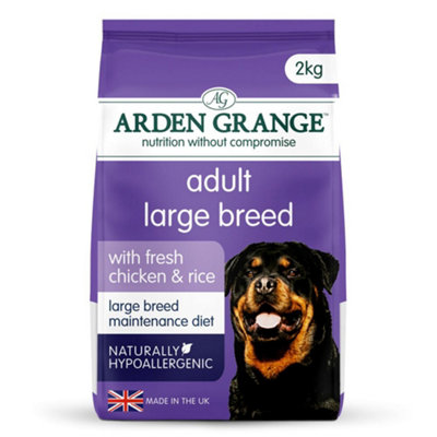 Arden Grange Adult Large Breed With Fresh Chicken & Rice 2Kg from B&Q