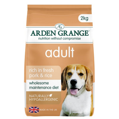 Arden Grange Adult Rich In Fresh Pork & Rice 2Kg from B&Q