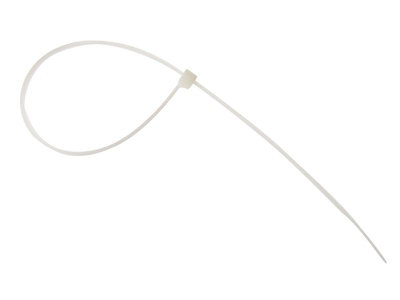 Forgefix Ct300N Cable Tie Natural/clear 4.8 X 300mm (Bag 100) Forct300N from B&Q