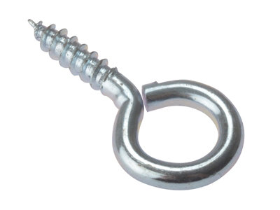 Forgefix 10Se358 Screw Eyes Zp 35 X 8Ga Bag 10 Forse358M from B&Q