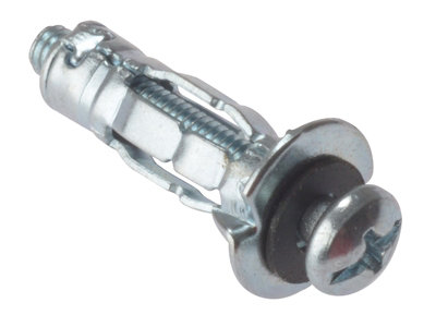 Forgefix 10Mca438 Cavity Wall Anchor Zp M4 X 38mm Bag 10 Formca438M from B&Q