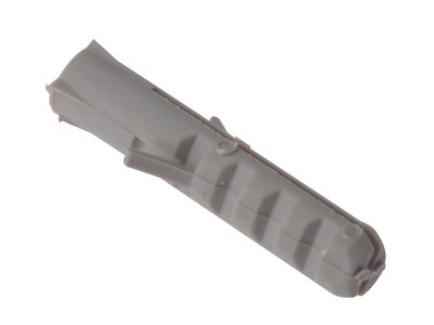 Forgefix 100Rim525 Nylon Wall Plug Rimless M5 X 25mm Bag 100 Forrim525M