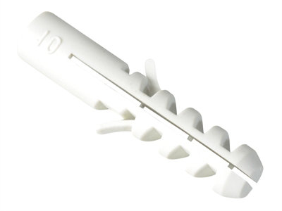 Forgefix Fprim1050 Nylon Expansion Wall Plug Rimless M10 X 50mm Forge Pack 12 Forfprim1050 from B&Q