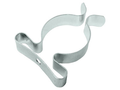 Forgefix Tc118 Tool Clips 1.1/8In Zinc Plated (Bag 25) Fortc118
