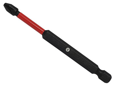 2 X Forgefix Forgefast Pozidriv Compatible Impact Bit Pz3 X 89mm Forffpz389