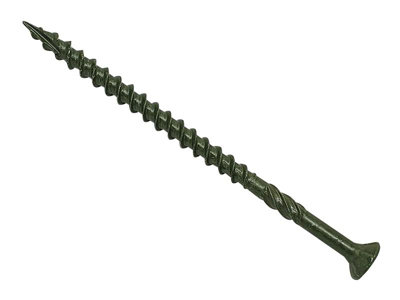 Forgefix Spectre Advanced Deck Pz Compatible Screw Csk 5.0 X 100Mm Box 100 Green