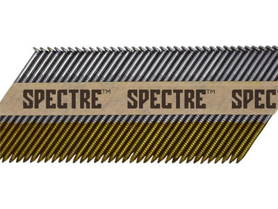 Forgefix Spefnr2850Hdg Spectre Collated Framing Nail Hot-Dipped Galvanised 2.8 X 50mm Box 3300 Forfnr2850Hg from B&Q