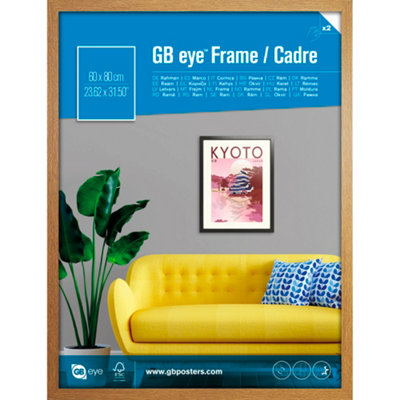 Gb Eye Contemporary Wooden Oak Picture Frame60 X 80Cm from B&Q