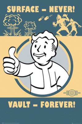 GB Eye Fallout Vault Forever 61 X 91.5Cm Maxi Poster from B&Q
