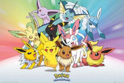 GB Eye Pokémon Eevee 61 X 91.5Cm Maxi Poster from B&Q