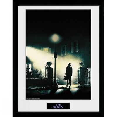 GB Eye The Exorcist Movie Poster  30 X 40Cm Framed Collector Print from B&Q