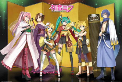 GB Eye Hatsune Miku Kuroshishi Unit 61 X 91.5Cm Maxi Poster from B&Q