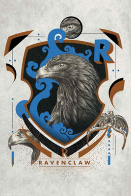 GB Eye Harry Potter Ravenclaw Illustrative 61 X 91.5Cm Maxi Poster from B&Q