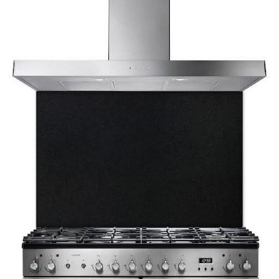 Rangemaster Universal Black Splashback 110Cm63290 from B&Q