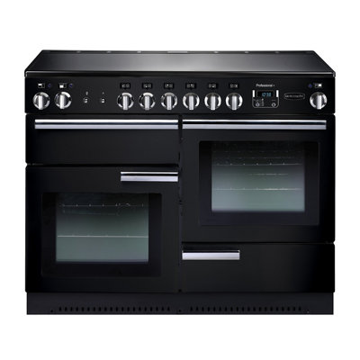 Rangemaster Prop110Ecgb/c Freestanding Electric Range Cooker With Electric HobBlack from B&Q
