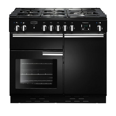 B&Q -  Prop100Dffgbc Freestanding Electric Range Cooker With Gas HobBlack