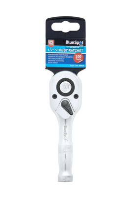 BlueSpot Tools Blue Spot Tools1/2" Stubby Ratchet from B&Q