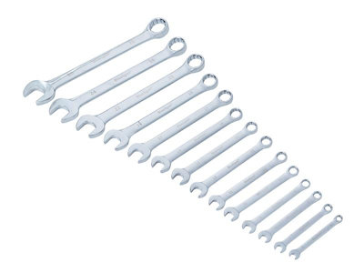 Bluespot Tools Bluespot Combination Spanner Set Metric Wrench 6-26Mm 14-Piece 04125