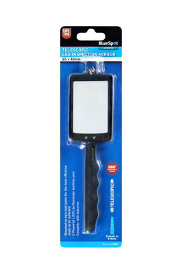 BlueSpot Tools Blue Spot ToolsTelescopic Led Inspection Mirror from B&Q