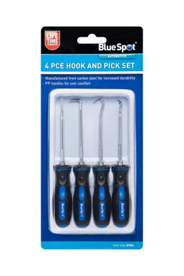 BlueSpot Tools Blue Spot ToolsSoft Grip Hook And Pick Set from B&Q