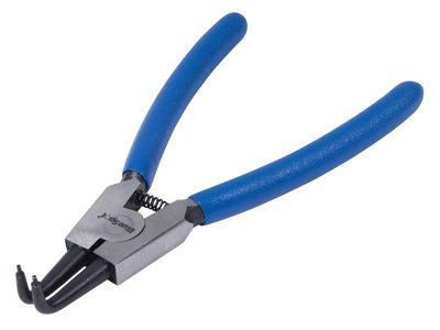 BlueSpot Tools Bluespot Circlip Snap Ring Pliers Internal External Bent Straight 160mm Plier from B&Q