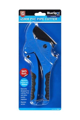 BlueSpot Tools Blue Spot Tools45mm Pvc Pipe Cutter from B&Q