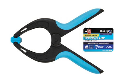 BlueSpot Tools Blue Spot Tools 215mm Spring Clamp15Kg Capacity from B&Q