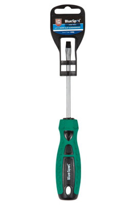 BlueSpot Tools Blue Spot Tools6.5 X 100mm Slotted Screwdriver from B&Q