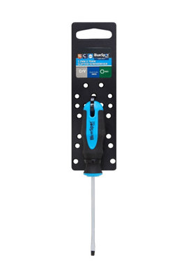 BlueSpot Tools Blue Spot ToolsSlotted Hex Bolster Screwdriver 3.2mm X 75mm from B&Q