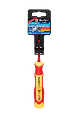 BlueSpot Tools Blue Spot ToolsPh0 X 60mm Vde Screwdriver from B&Q