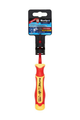 BlueSpot Tools Blue Spot ToolsBlue Spot Pz0 X 60mm Vde ScrewdriverS2 Steel from B&Q