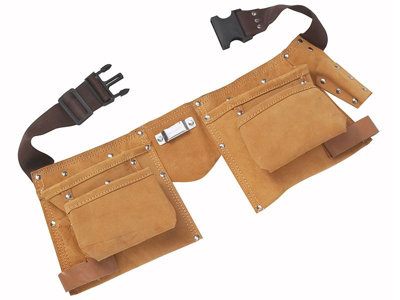 Bluespot Tools 16332 Double Leather Tool PouchRegular B/s16332 from B&Q