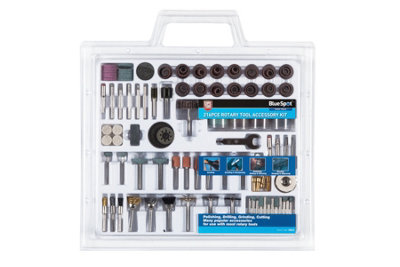 BlueSpot Tools Blue Spot Tools216 Pce Rotary Tool Accessory Set from B&Q