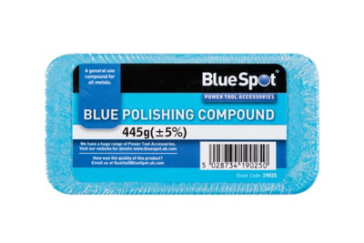 BlueSpot Tools Blue Spot ToolsBlue Polishing Compound (500G) from B&Q