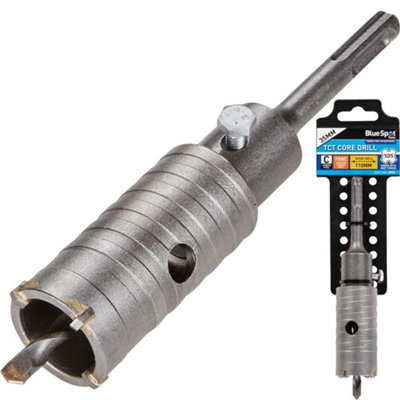 BlueSpot Tools Bluespot 35mm Sds Core Bits Cement Masonry Concrete Brick Block Waste Pipe from B&Q