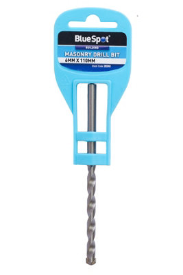 BlueSpot Tools Blue Spot ToolsMasonry Drill Bit (6mm X 110mm) from B&Q