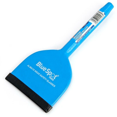 BlueSpot Tools Bluespot 100mm Induction Hardened Bolster Chisel Cutting Brick Concrete 4" from B&Q
