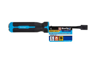 BlueSpot Tools Blue Spot Tools200mm Heavy Duty Pry Bar With Striking Cap from B&Q