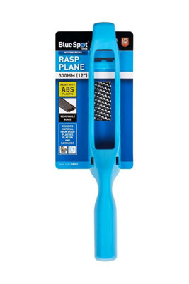BlueSpot Tools Blue Spot Tools300mm Rasp Plane With Removable Blade from B&Q